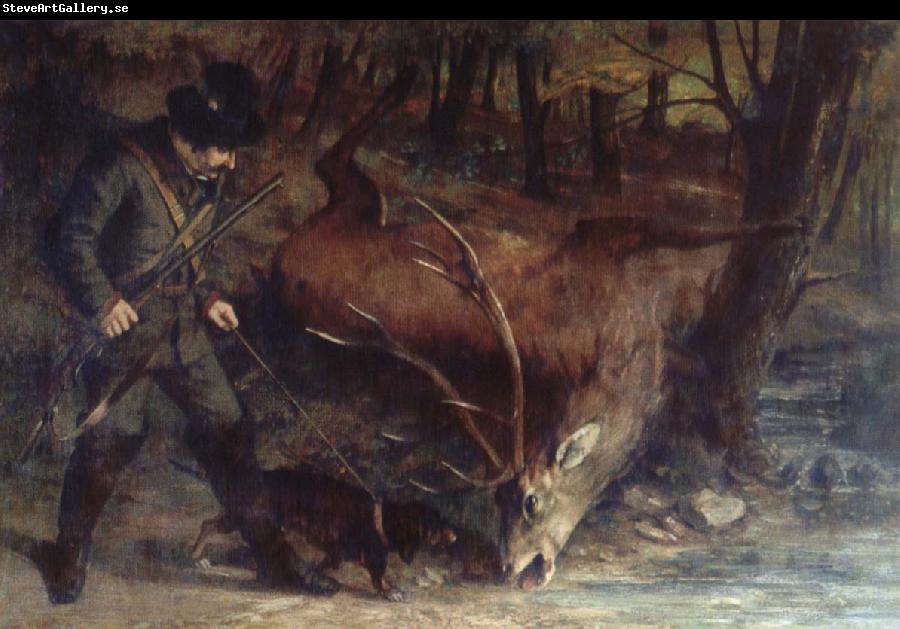 Gustave Courbet The German Huntsman